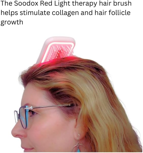 GlowDrip™ – Red Light Scalp Oil Brush