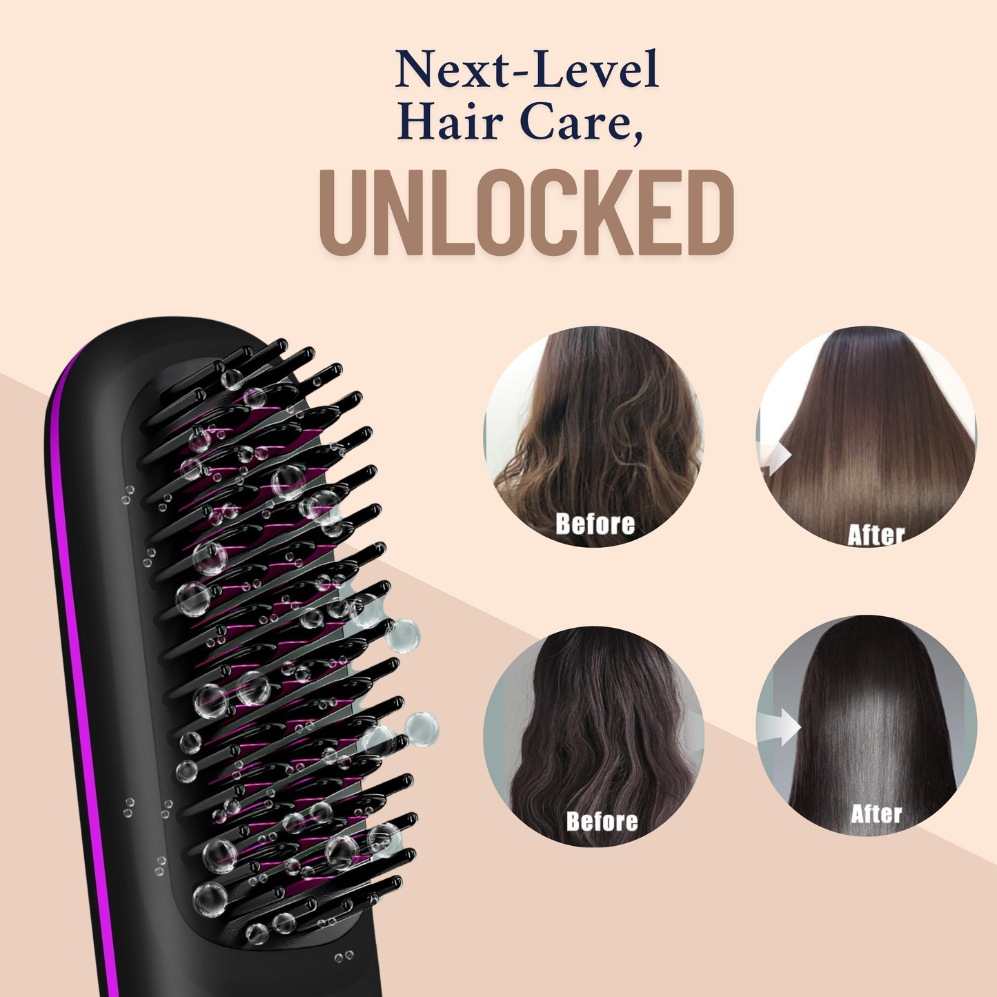 SleekGo™ – Portable Straightening Brush